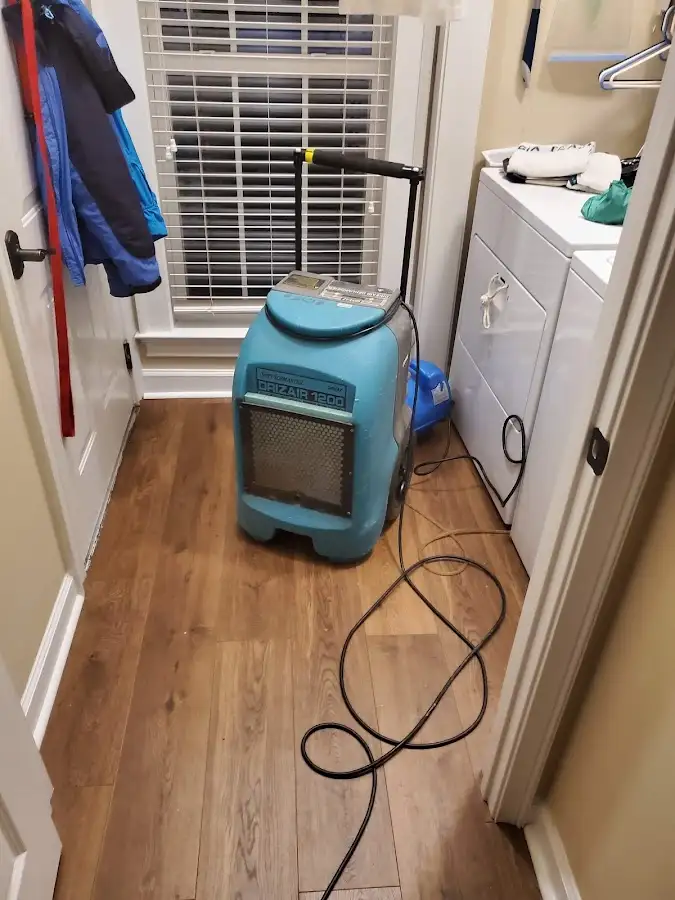 Commercial dehumidifier deployed for Flood Damage Cleanup in Hobe Sound